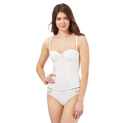 Reger by Janet Reger Ivory lace basque